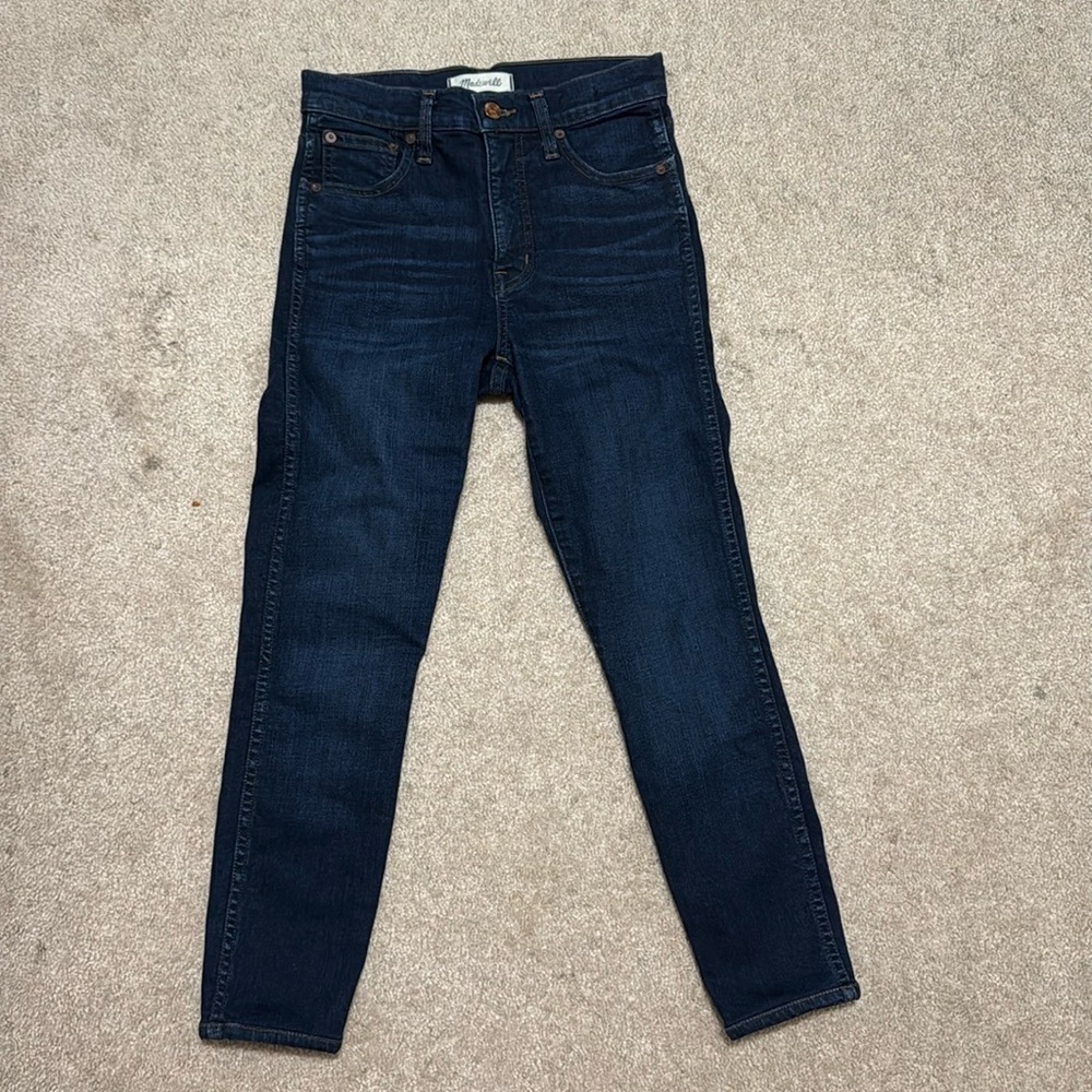 Madewell 10" High Rise skinny jeans 25S